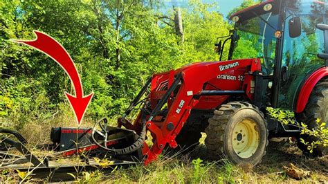 tractor front mounted brush cutter